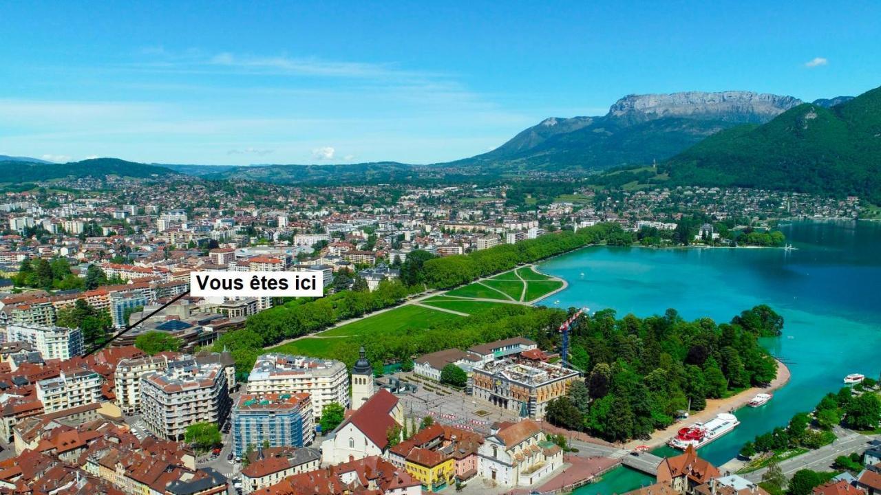 A 200M Du Lac, Au Coeur De La Vieille Ville Avec Parking Annecy Ngoại thất bức ảnh